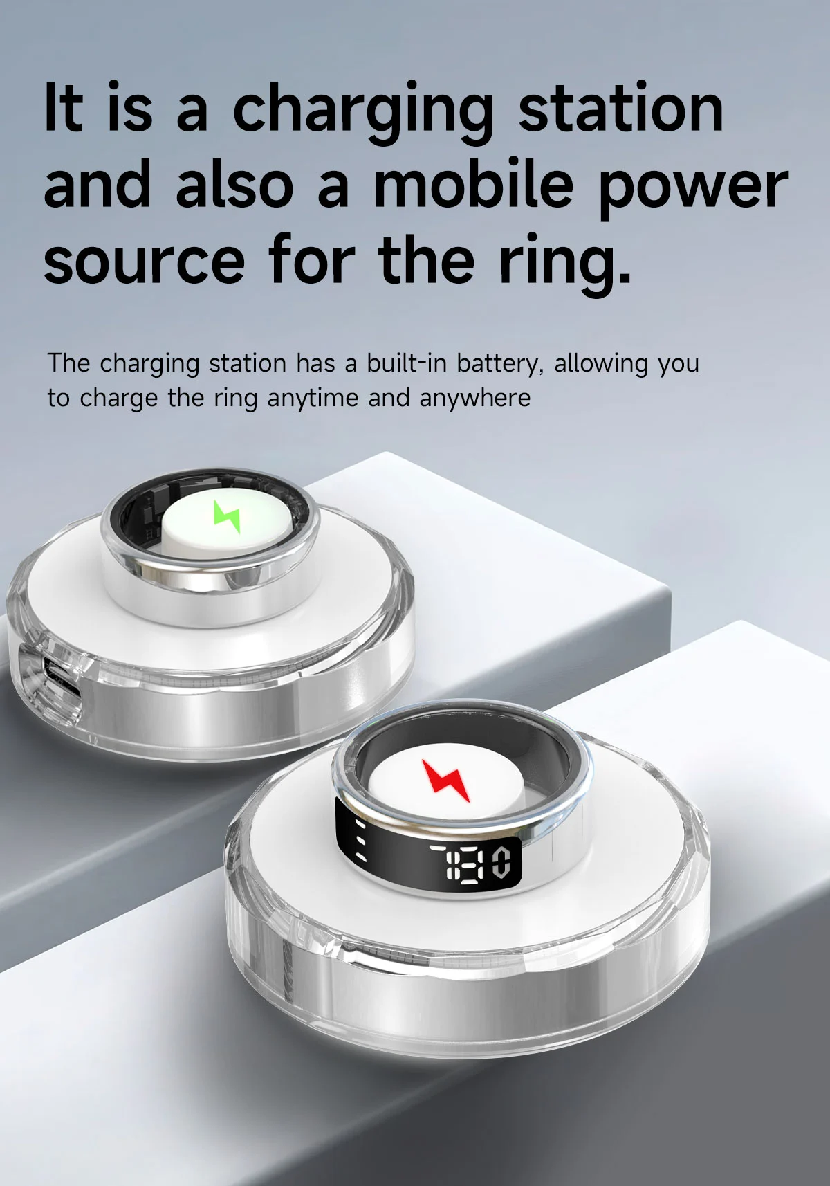 Waterproof Health Smart Ring New Technology Waterproof Health Smart Ring New Technology
