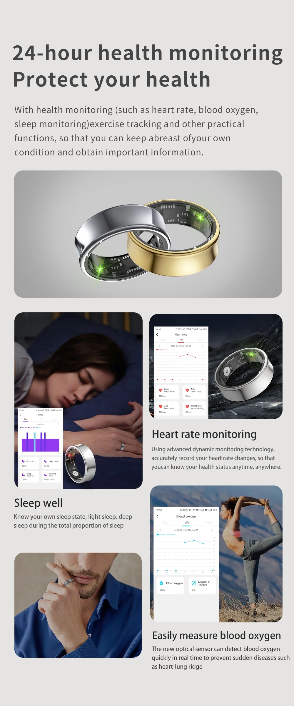 Heart Rate Smart Ring Scene Heart Rate Smart Ring Scene