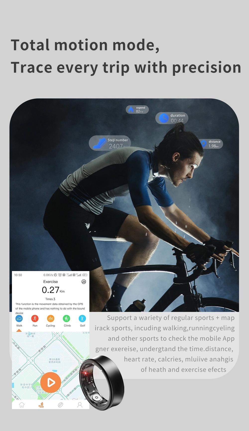 Heart Rate Smart Ring Function Heart Rate Smart Ring Function