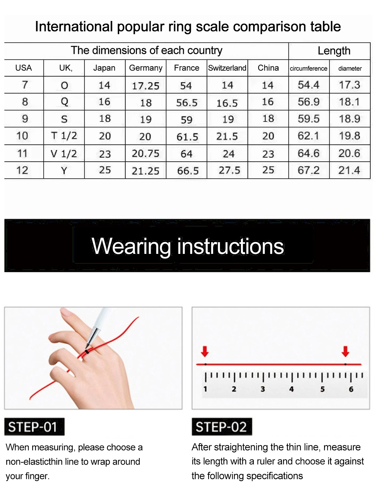 Wellness Smart Ring Size Wellness Smart Ring Size
