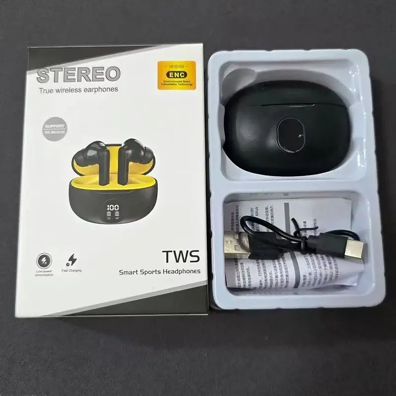 Compact Wireless Earphones Package