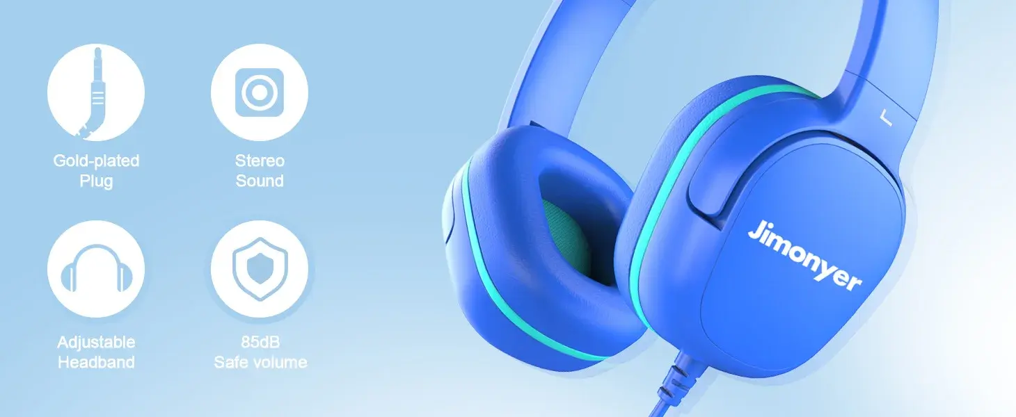 Kids Hearing Safe Headphones Feature Kids Hearing Safe Headphones Feature