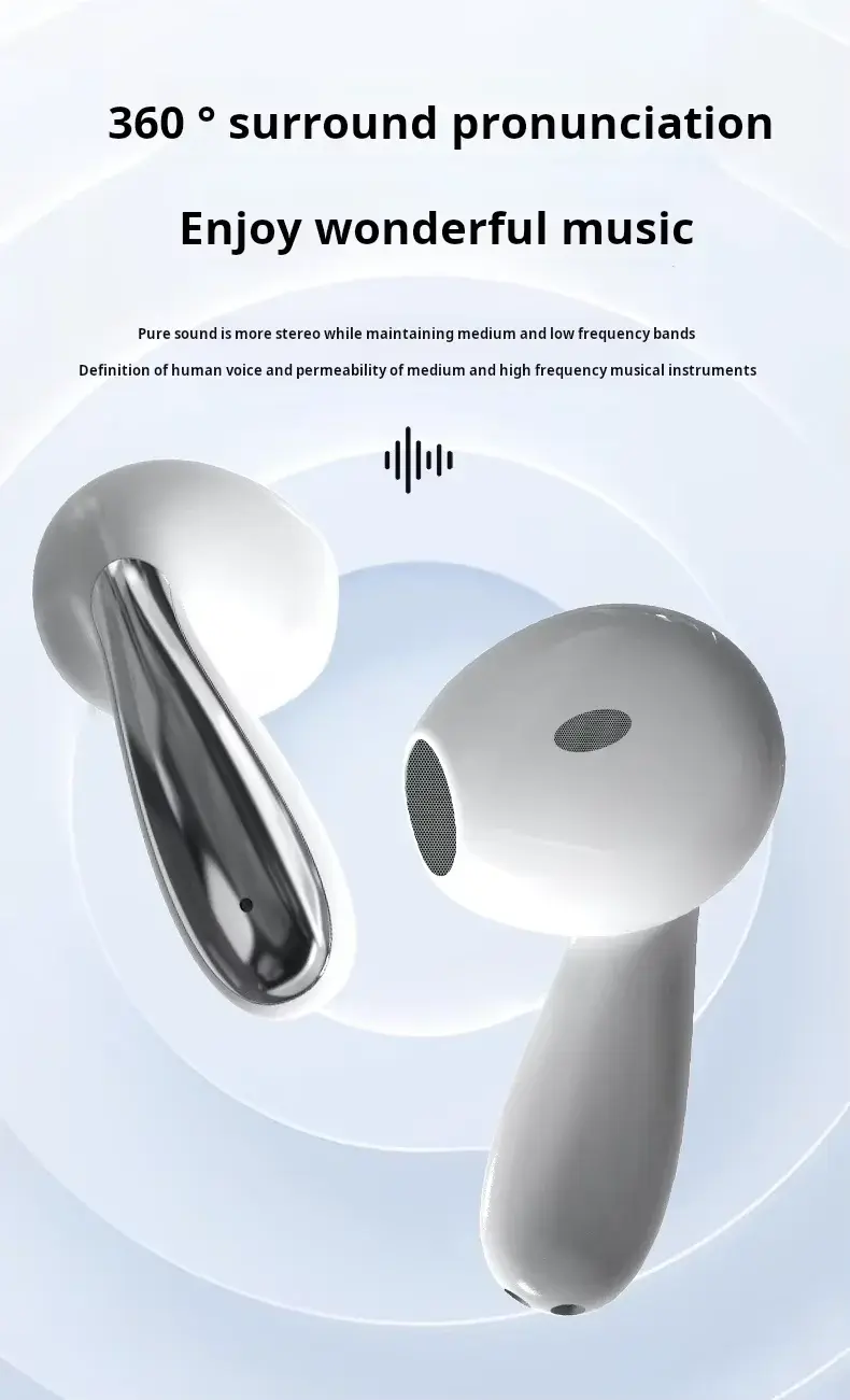 Noise Cancel Wireless Earbuds Function
