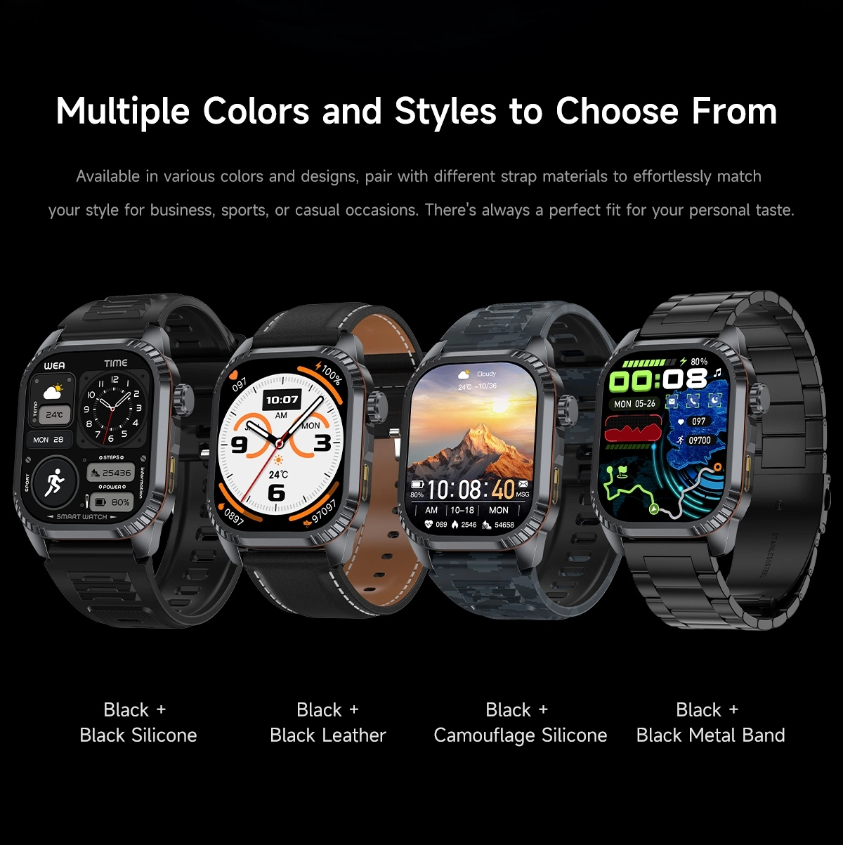 Aluminum Smartwatch style