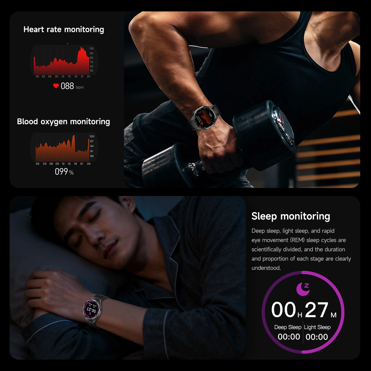 Titanium eSIM Smartwatch function and scene