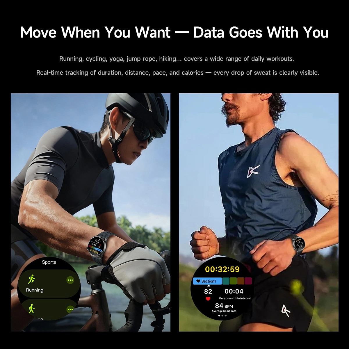 Training Load Recovery Smartwatch use scene