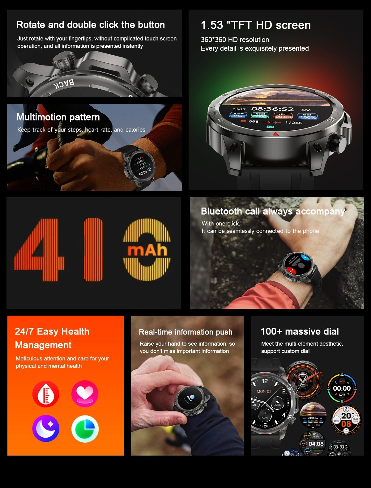 Voice Call Smartwatch advantage