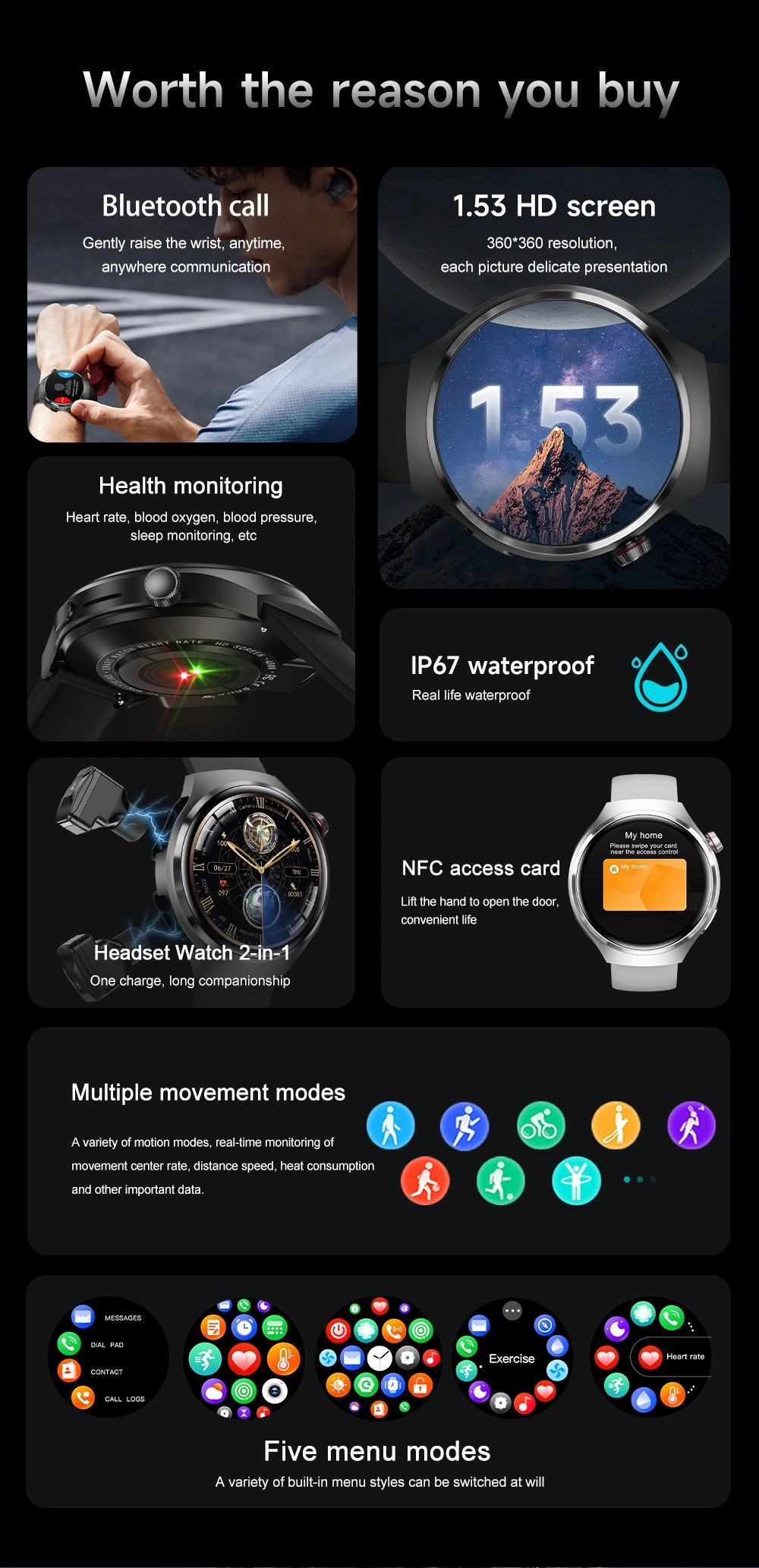 Endurance Smartwatch advantage