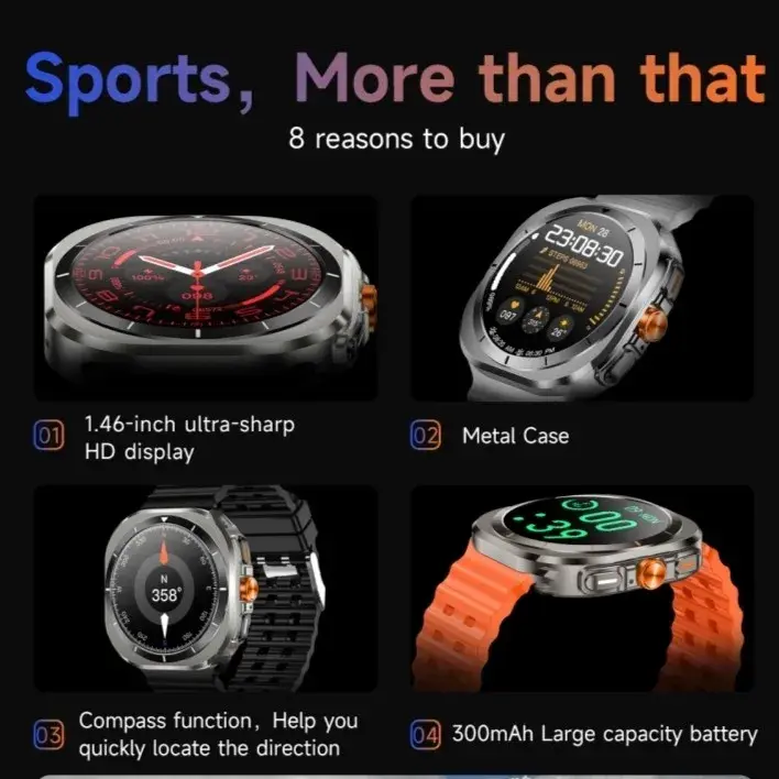 Curved Glass Smartwatch advantage