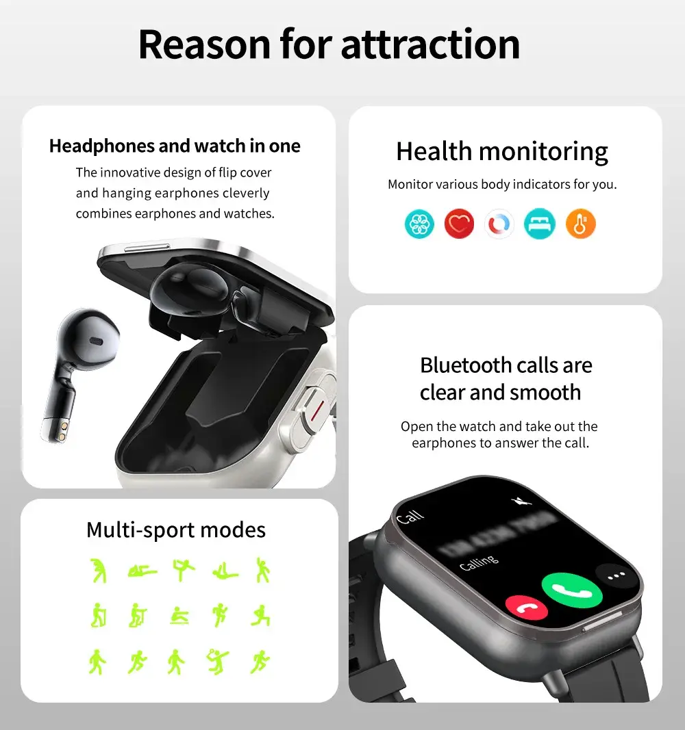Smartwatch 2 in 1 advantage Smartwatch 2 in 1 advantage