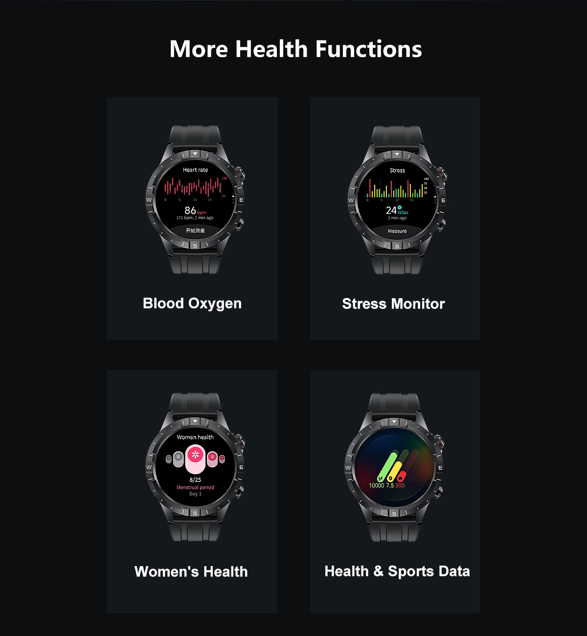 GPS Outdoor Smartwatch function