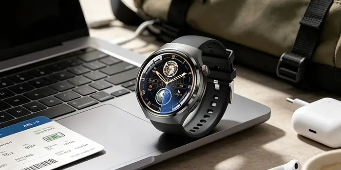 Long battery life smartwatch designed for daily activity and business users