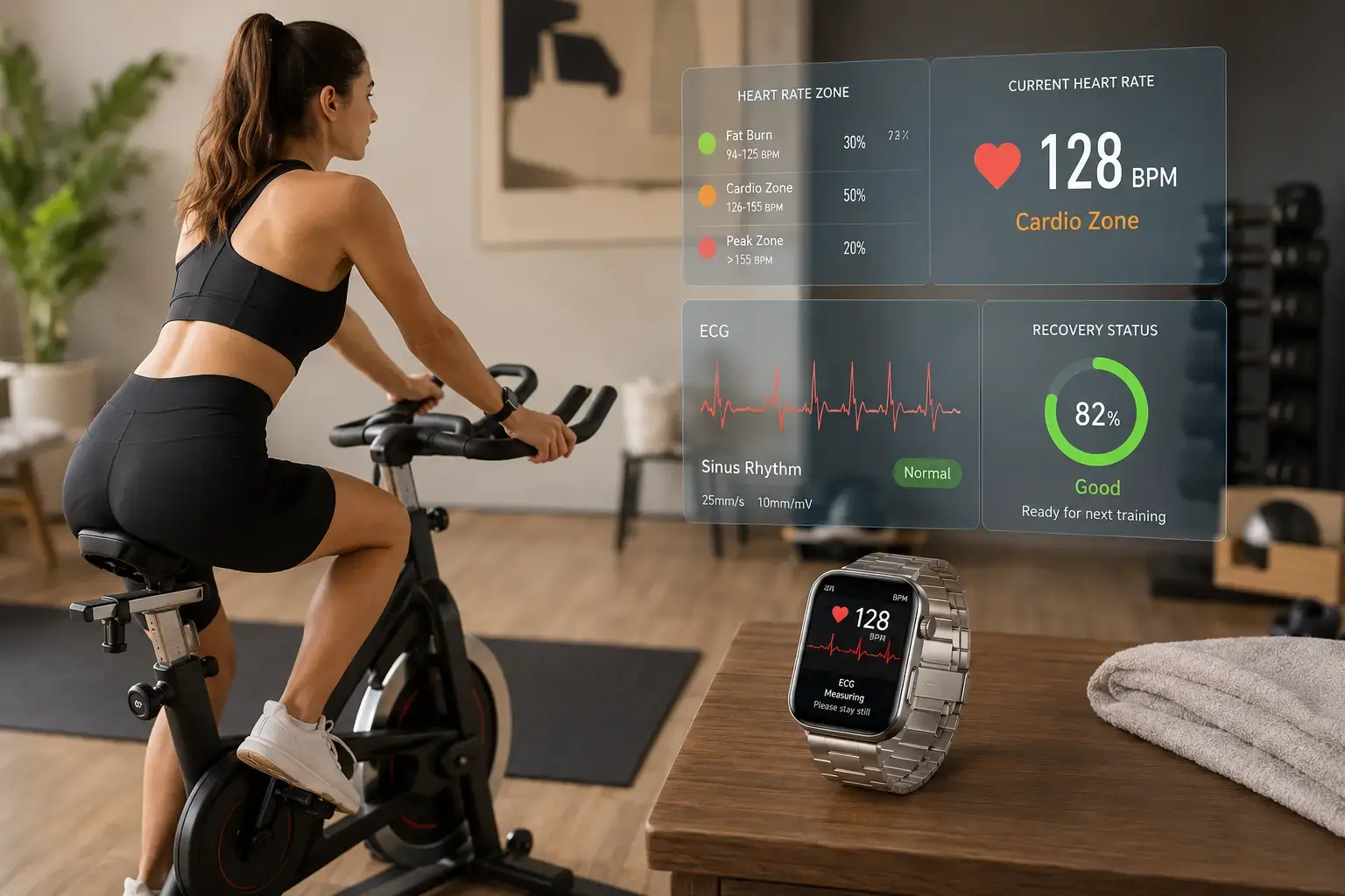 ecg sport watch heart rate and ECG monitoring ecg sport watch heart rate and ECG monitoring