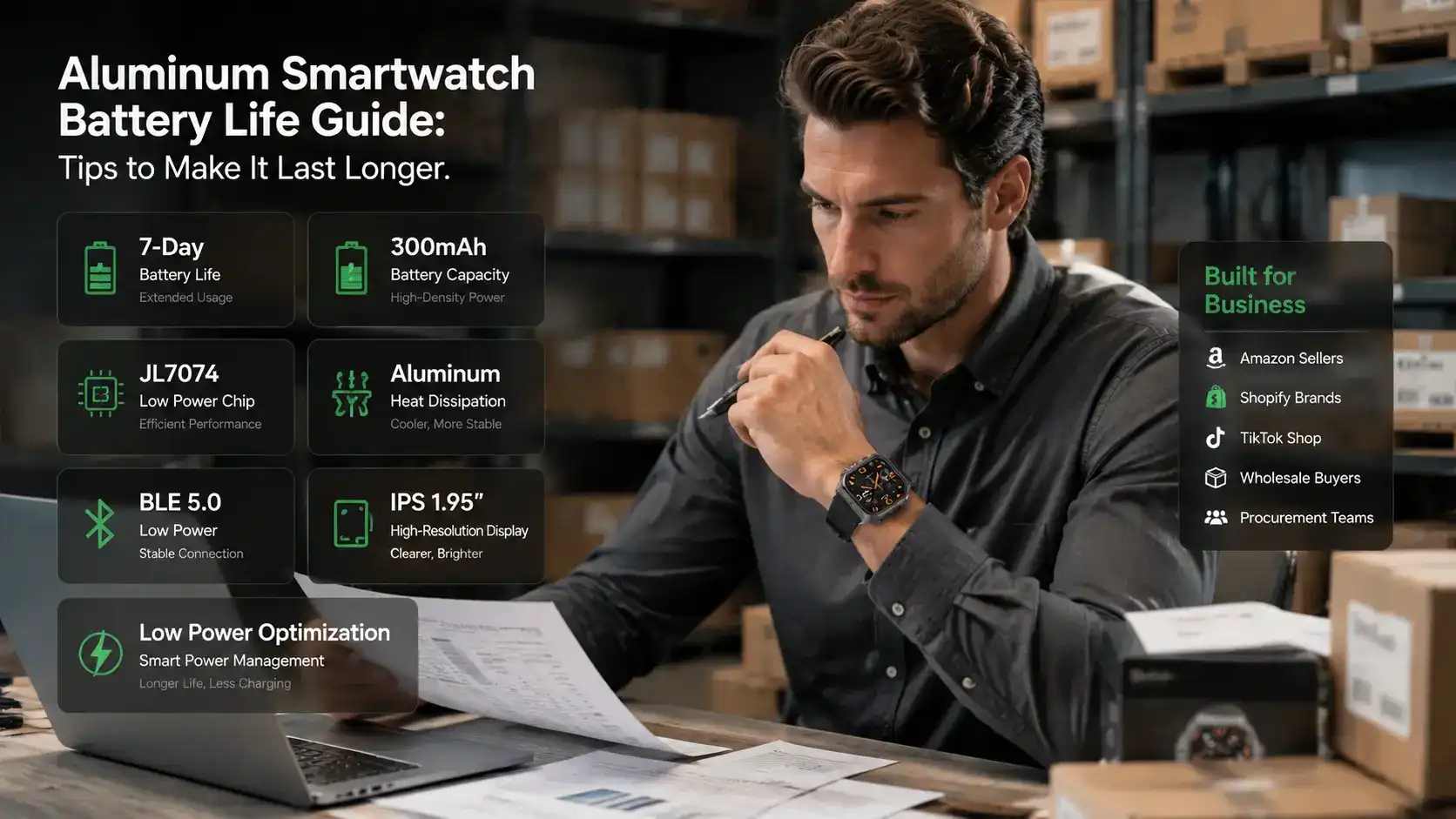 Aluminum Smartwatch Battery Life Guide: Tips to Make It Last Longer