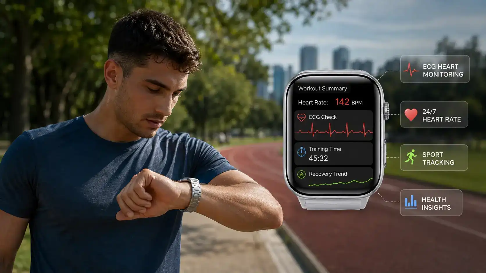 Key Features of High Performance ECG Sport Watches